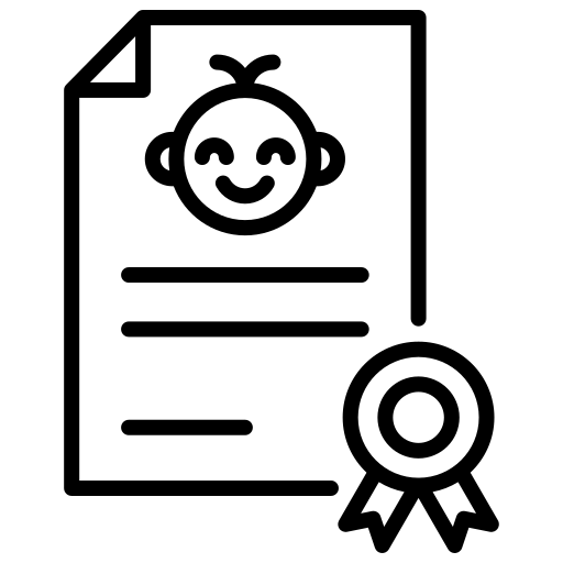Birth Certificate Icon